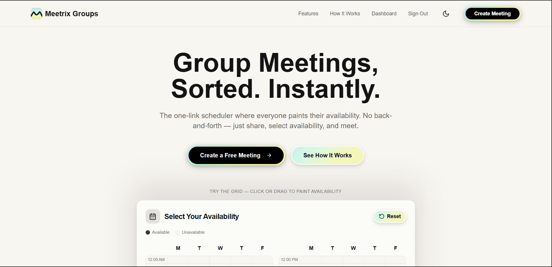 Meetrix preview
